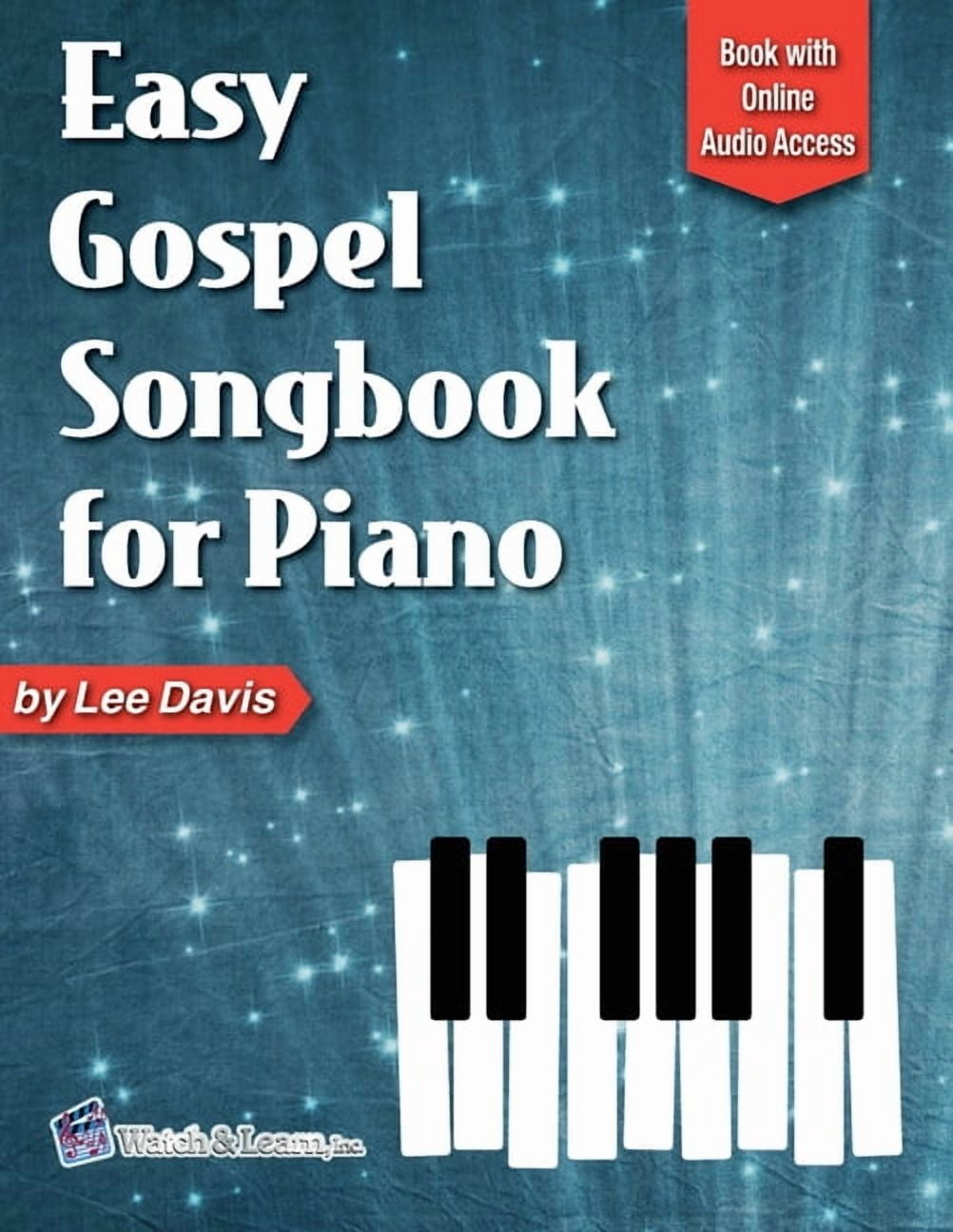 Easy Gospel Songbook for Piano Book with Online Audio Access, (Paperback)