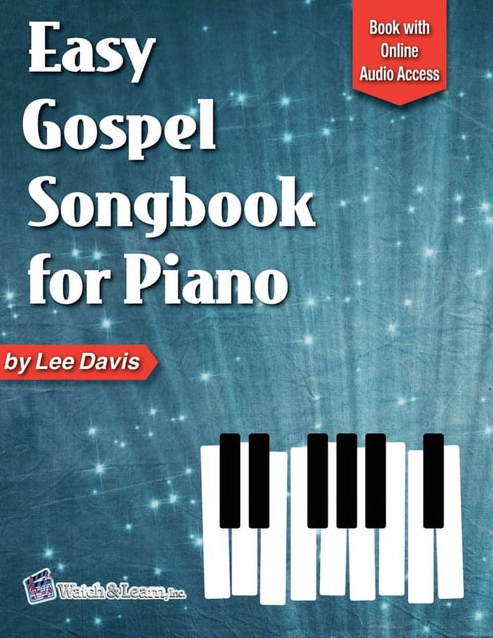 Easy Gospel Songbook for Piano Book with Online Audio Access, (Paperback)