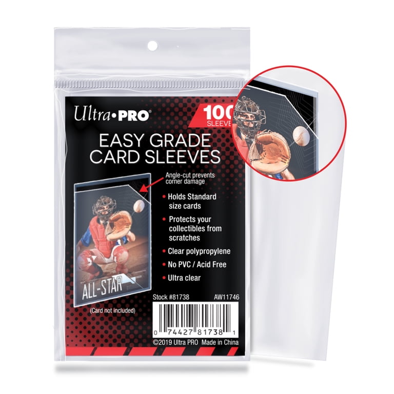 Ultra PRO: Standard 100ct Sleeves - Easy Grade - Walmart.com Ultra PRO: Standard 100ct Sleeves - Easy Grade - Walmart.com