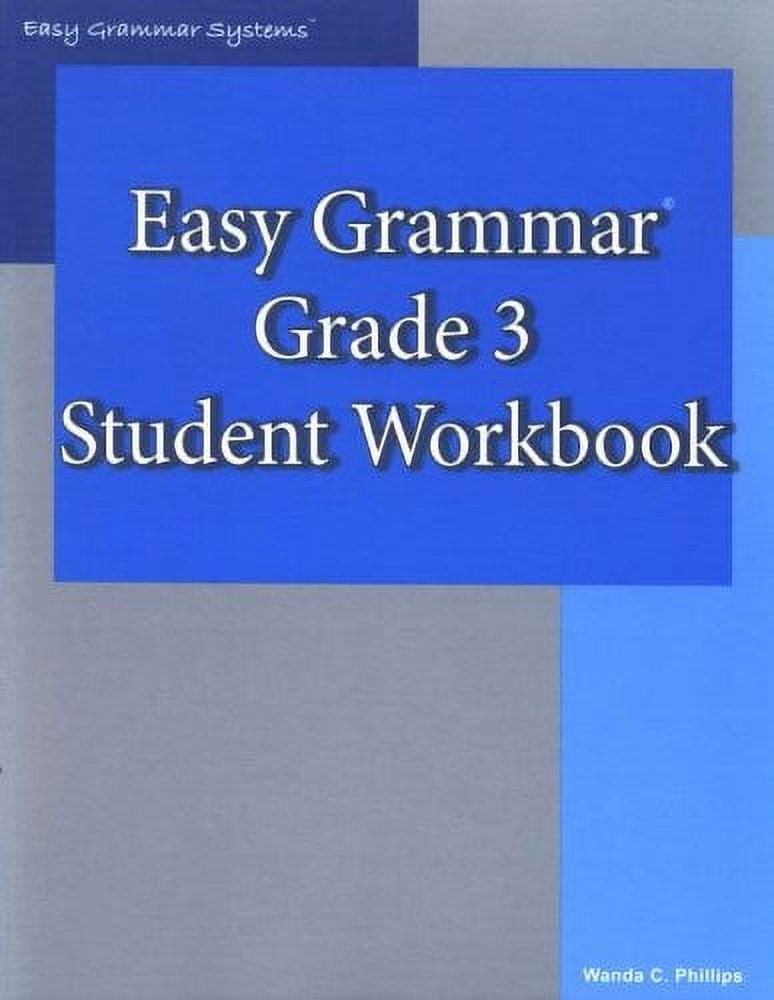 Easy Grammar: Grade 3 Student Workbook - Walmart.com