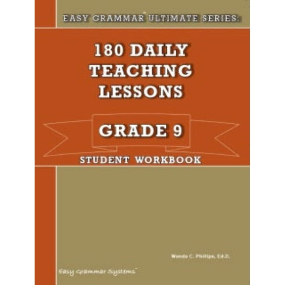Pre-Owned Easy Grammar Ultimate Series: Grade 9 Student Workbook