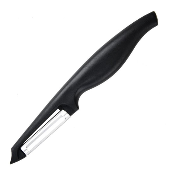 Easy Grip Fruit and Vegetable Peeler with Long Handle for Kitchen - Effortless Carrot, Potato, Apple Slicer Gadget