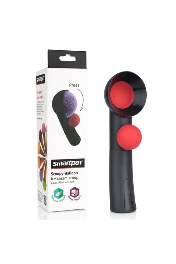 Easy Grip Ice Cream Scoop Carded - Stainless Steel