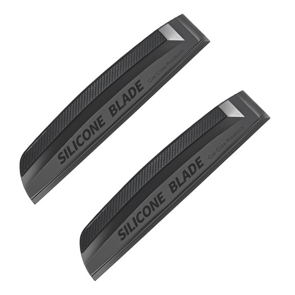 Flexible Silicone Water Scraping Squeegee Scraper Accessories Fit for Car Window Cleaning Wiper Tool With Plastic Handle