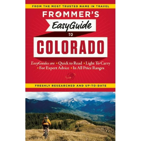 Pre-Owned Frommer's Easyguide to Colorado (Paperback) 1628870982 9781628870985