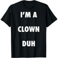 thumbnail image 1 of Easy Halloween Clown Costume Shirt for Men Women Kids T-Shirt, 1 of 3