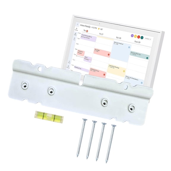 Easy Hammers Mount Bracket For Skylights Calendar 15inch Drywall Installation Kit Plastic Wall Mount Includes Level And Nails No Tools Neededs