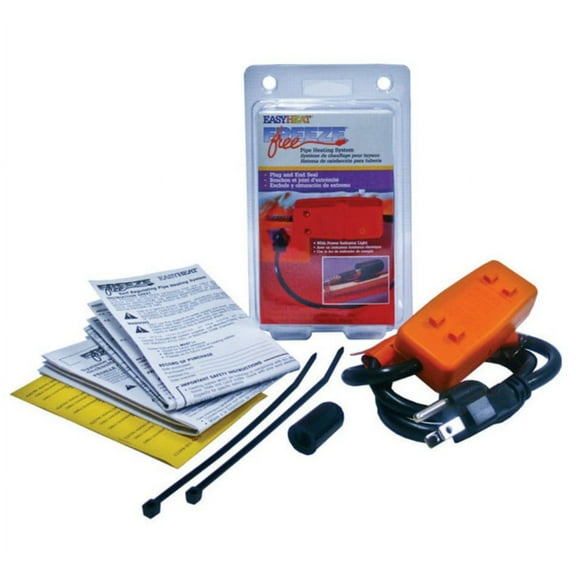 Easy Heat 10802 Freeze Free Self-Regulating Pipe Heating Connection Kit, Each