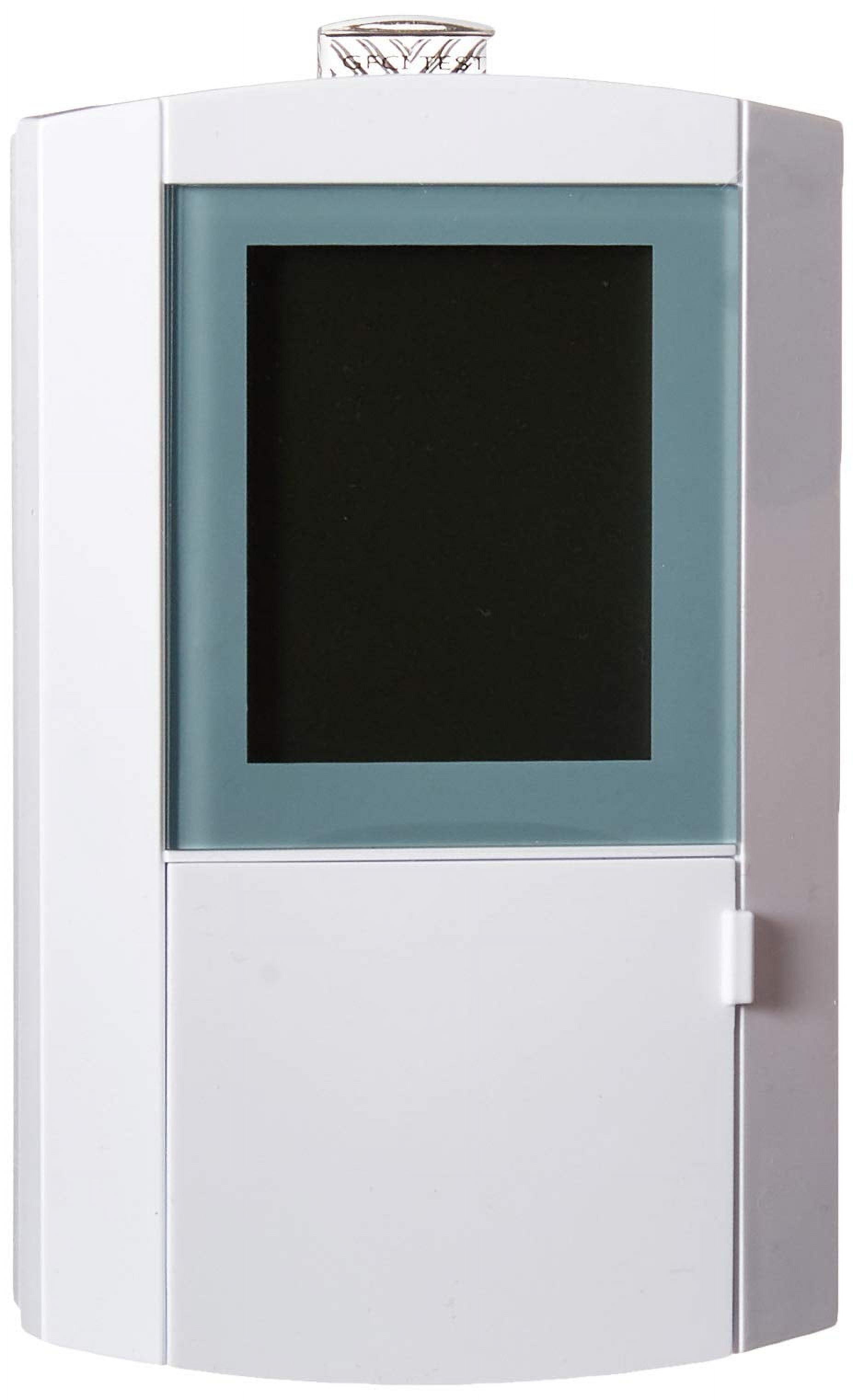 White Programmable Digital Thermostat with Mounting Hardware