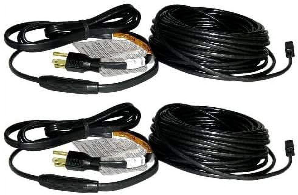 Kit de fixation et d'écartement pour gouttière 300 x 35 mm avec
