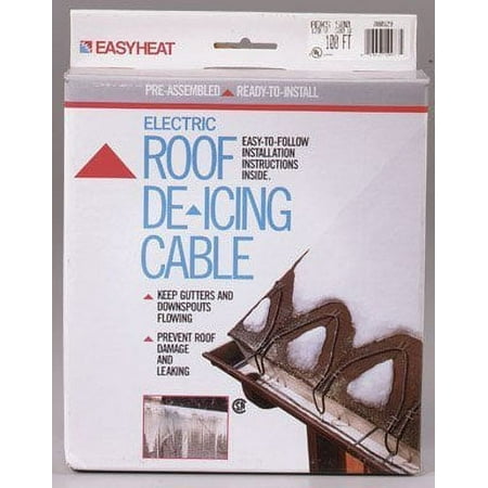 EasyHeat ADKS De-Icing Cable Kit - Roof and Gutter Protection - 100'