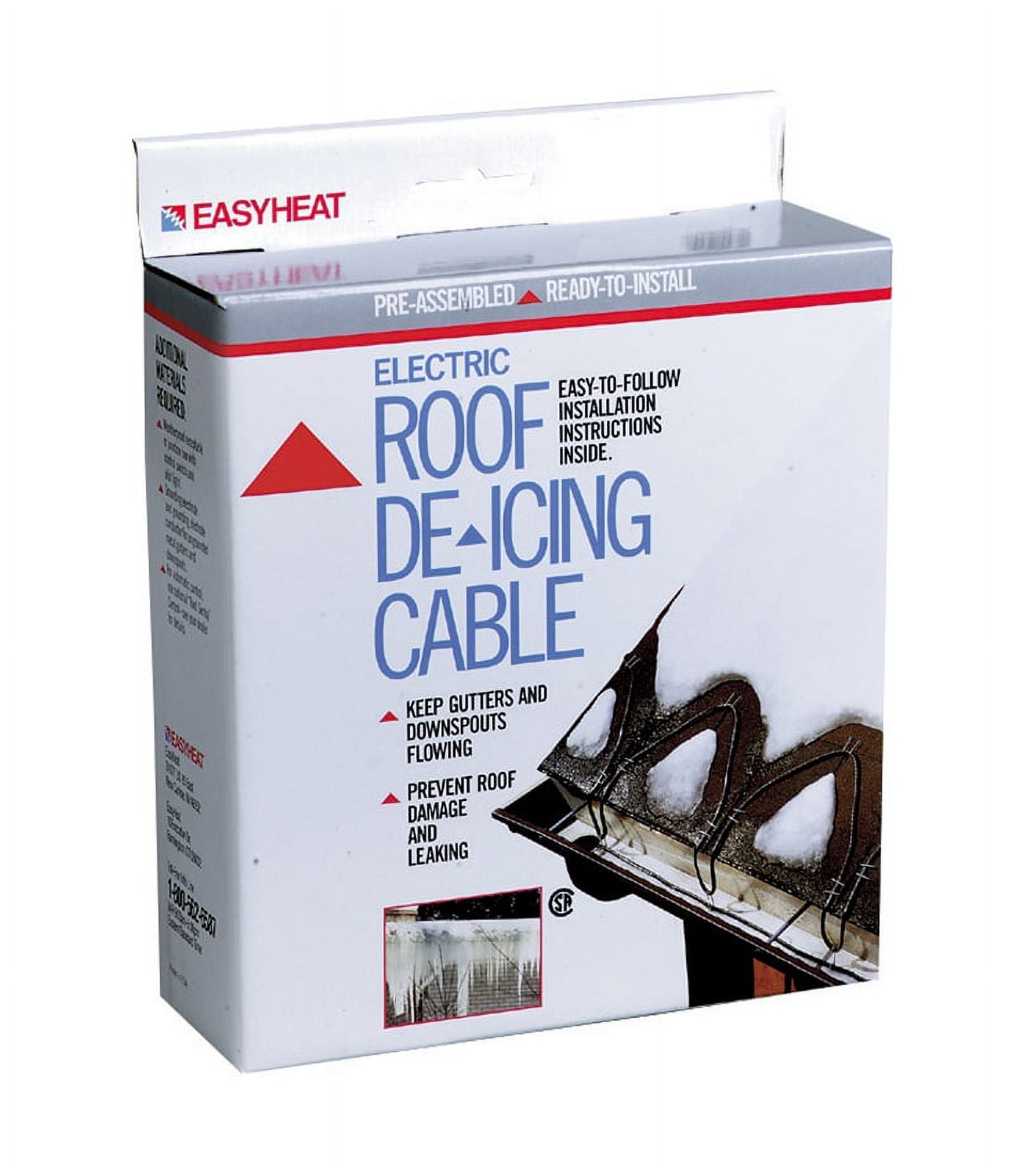 Easy Heat ADKS300 L DeIcing Cable For Roof and Gutter