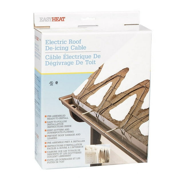 Easy Heat ADKS600 L DeIcing Cable For Roof and Gutter