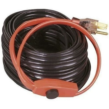EasyHeat Water Pipe Freeze Protection Heating Cable AHB-118 - 18 Ft, 120 V, Constant Wattage — Indoor & Outdoor Use, NEC-Compliant