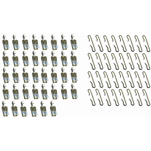 Easy Heat CSK-12 Silver Roof Gutter Clip & Spacer Set - 2 Pack