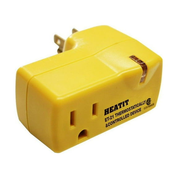 Easy Heat EH-38 Plug In Electric 120V Automatic Thermostat - Quantity of 3