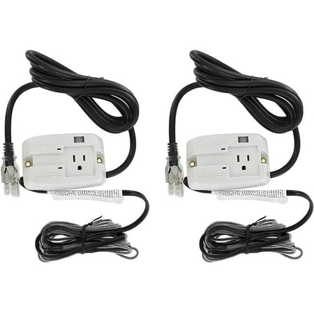 EasyHeat Roof Sentry Automatic Roof De-Icing Cable Control RS-2 - Self-Regulating - 2 Pack