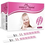 Easy@Home 40 Pregnancy HCG Urine Test Strips, 40 Count, Exp Feb 28,2026