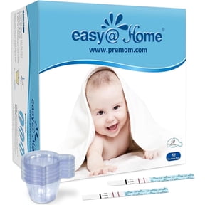 Easy@Home 50 Ovulation Test Strips with 50 Cups