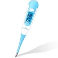 thumbnail image 1 of Easy@Home Digital Basal Thermometer for Fertility Tracking with Backlit Display and Memory Recall, Blue, 1 of 12
