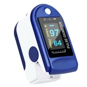 Easy@Home Fingertip Pulse Oximeter with Blood Oxygen & Heart Rate Monitor LED Display
