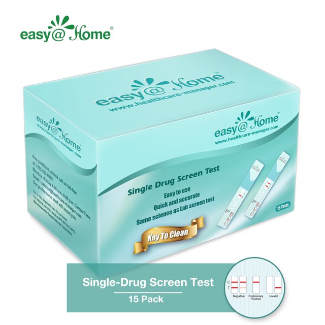 EasyHome Single Drug Screen Test, 15 count