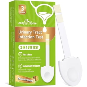 Easy Home UTI Test Strips Detect Leukocytes & Nitrites 3 Pack