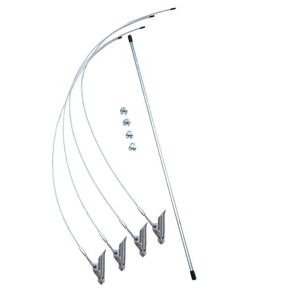 Arrow Black Easy Hook Anchor Kit