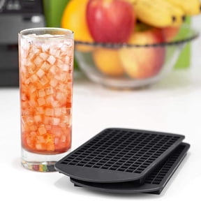 Easy Ice Release Ice Cube Trays, Quick Freezing Small Ice for Drinks and Chocolates, Ideal for Your Freezer (2Pcs)