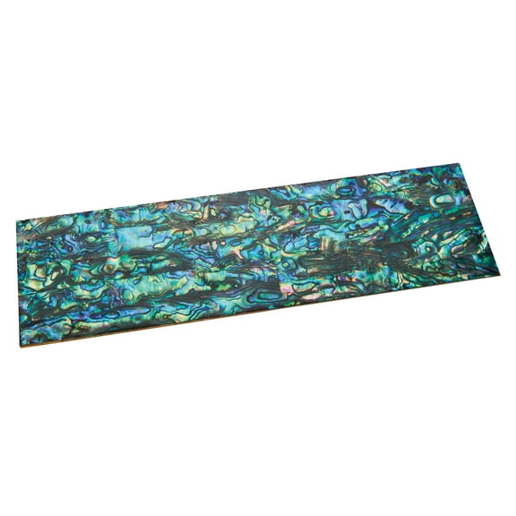 Easy Inlay Paua Abalone Natural Inlay Material Sheet - 9-1/4" X 2-3/4" X 1/32"