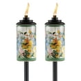 thumbnail image 1 of Easy Install 2-Pack 65 Inch TIKI Torch Wild Flower, 1 of 4