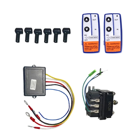 Easy Install 250A 12V Relays with Overload Protection for Vehicle and Boat Use