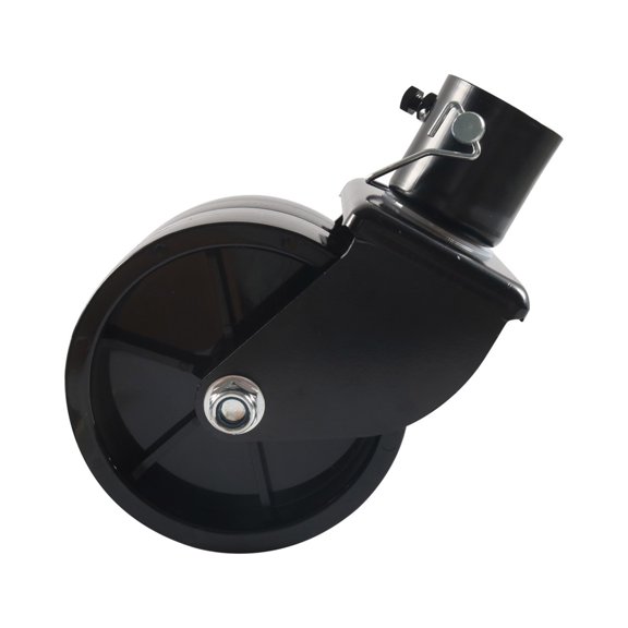 Easy Install 6 Inch Rotates Caster Featuring Locking Pin for Quick Trailer Lift Setup