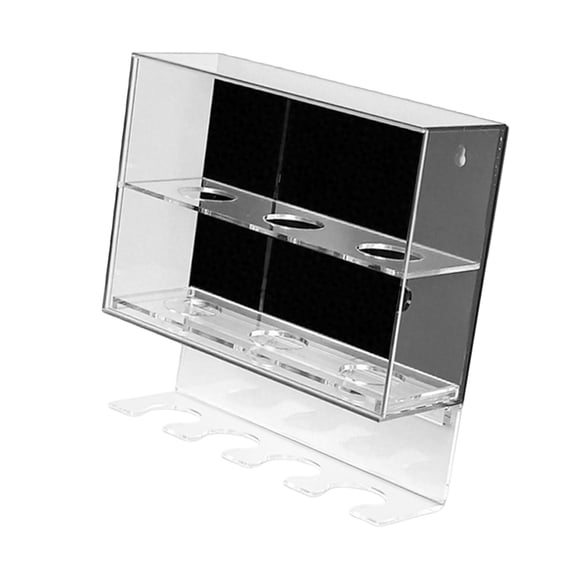 Easy Install Baseball Bat Storage Box Clear Acrylic Display Holder Case