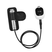 Easy Install No Drilling Universal Piezo Pickup with Volume Dial and 6.35mm Audio Interface Cable for Acoustic Guitars Ukuleles Violins Banjos Mandolins 1.57 x 1.3 in / 4 x 3.3 cm
