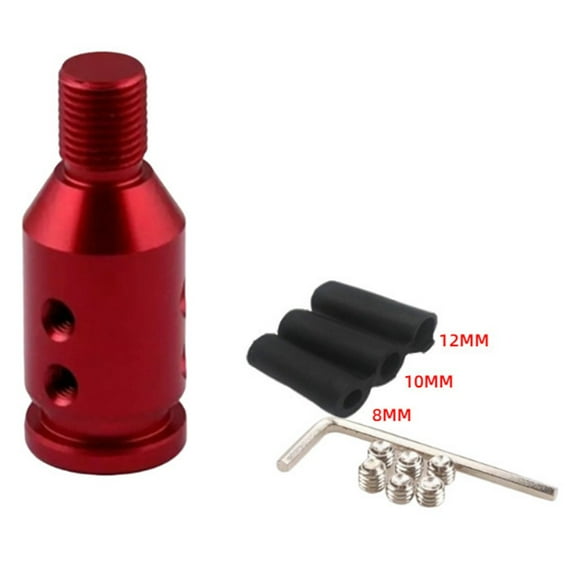 Easy Install Gear Shift Knob Adapter Compatible with for Non Threaded Shifters