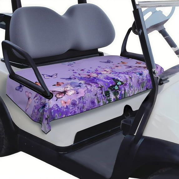 Easy-Install Golf Cart Seat Cover 51" x 31", No-Tools Microfiber Towel Blanket for EZGO, Club Car, Yamaha Seats