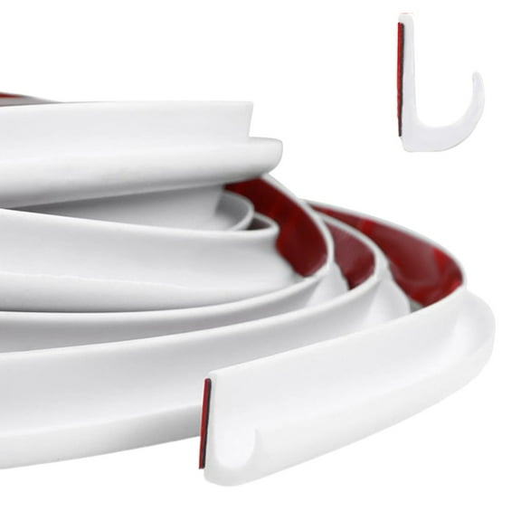 Easy Install J Shaped Rain Gutter Strip For Rv And Wind Energy Applications