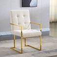 thumbnail image 1 of Easy - Install Linen Dining Chair / Save Time in Home Setup, 1 of 6