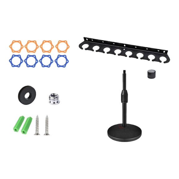 Easy Install Microphone Holder Tray Wall Mount Desktop Stand for Quick Setups in Music Studios Mic Wall Mounter