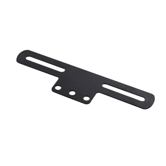 Easy Install Motorcycle Tail Light Bracket License Plate Frame with Rear Light Mount Holder for Night Visibility