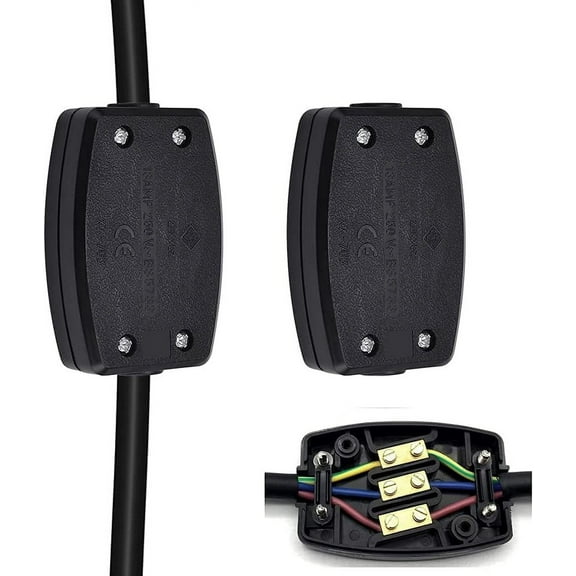 Easy Install Power Control, Wire Cable Junction Box 3 Way Bs5733 Standard, Quality Assurance High Quality Material For Table Lamp Switch And More
