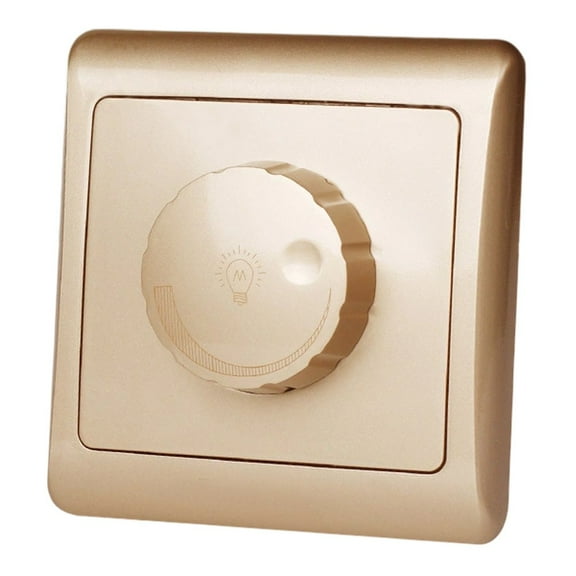 Easy Install Rotary Dimmer Switch For Dimmable Led And Incandescent Lights
