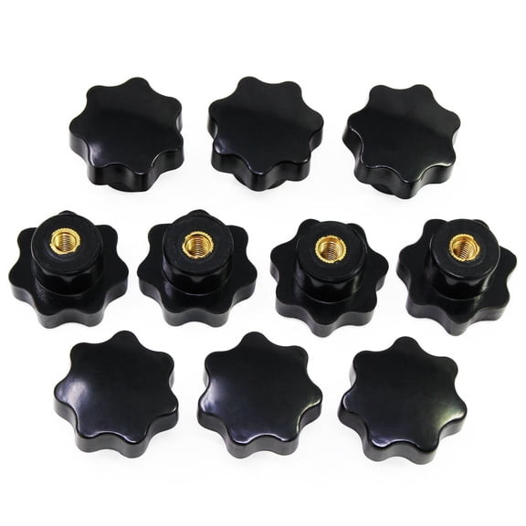 Strong Anti-Rust Screw Knob, Universal Compatibility Clamping Handle, Smooth Turning For Mechanical Equipment And Instruments (M6)