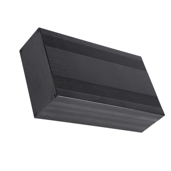 Easy Install Split Aluminum Electronic Case with Two Protective Plates for Secure Housing in Multiple Dimensions