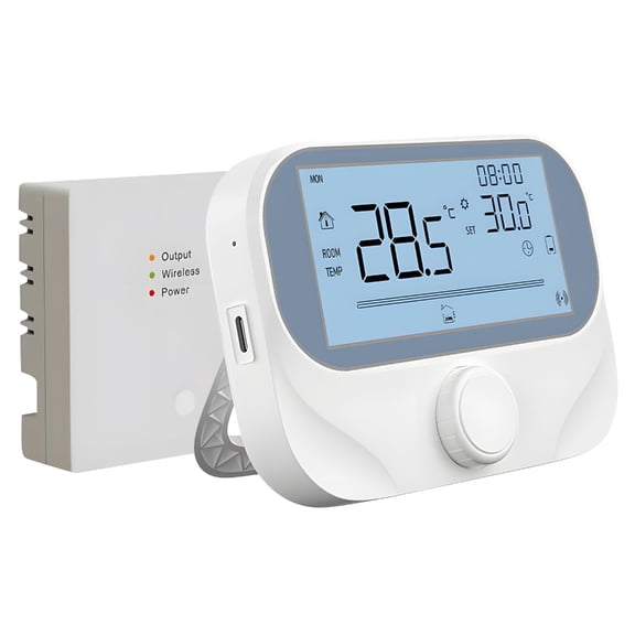 Easy Install Thermostat for Wall Boilers Not Tools Required Quick Setup Remote Controls Temperature Management