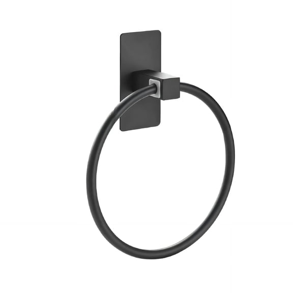 Easy Install Towel Hook Adhesive Backing Strong Wall Adhesion Space Saving Hook for Guest Bathroom or Kitchen Sink Use