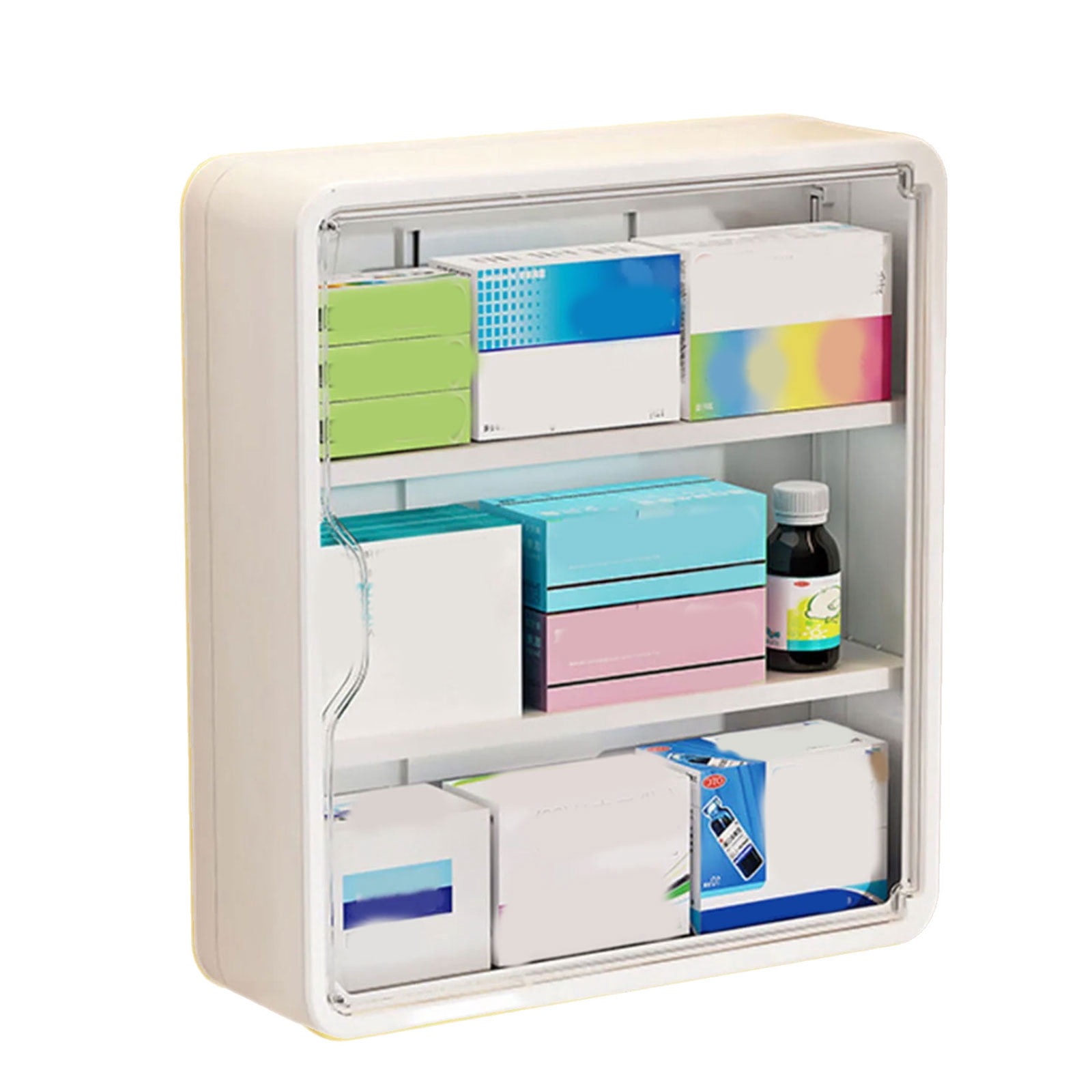 Easy Install Wall Mounted Organiser Multi Layer Shelf For Bathroom Bedroom Space Saving Storage Rack for Cosmetics