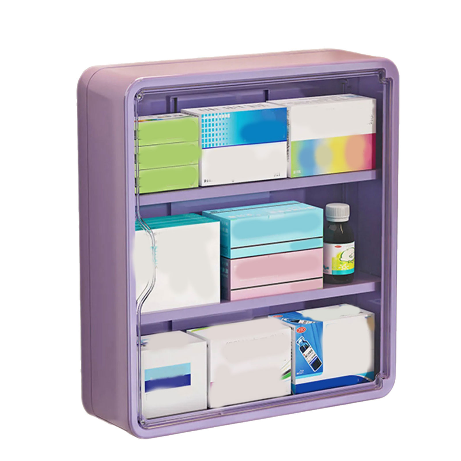 Easy Install Wall Mounted Organiser Multi Layer Shelf For Bathroom Bedroom Space Saving Storage Rack for Cosmetics
