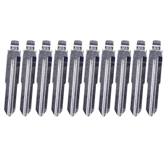 Easy Installation #05 Metal Key Blanks Stable Performances Replacement Car Keys Blade Portable MIT8 Key Car Styling